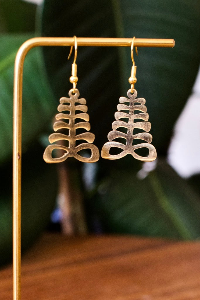 Adinkra earrings on sale